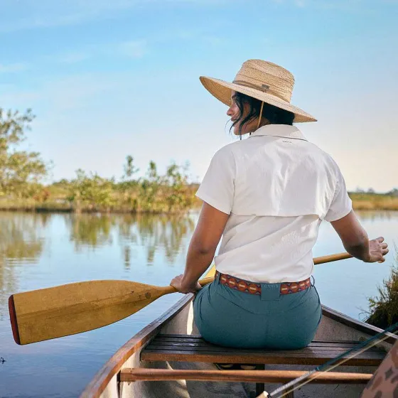 Orvis Hats|On-The-Water Straw Hat Natural