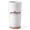 Orvis Glassware & Bar| Ceramic Pint Fish