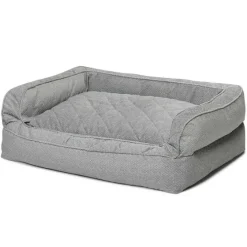 Orvis Comfortfill-Eco Beds| Comfortfill-Eco Couch Dog Bed Grey Tweed