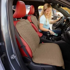 Orvis Seat Protectors & Extenders| Grip-Tight® Bucket Seat Protector Brown