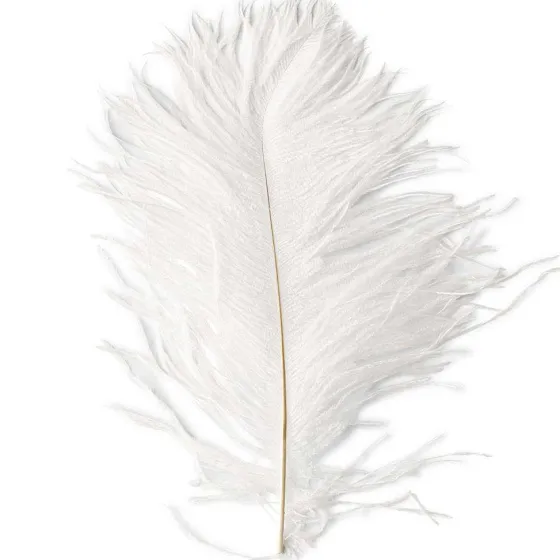 Orvis Materials|Ostrich Herl White