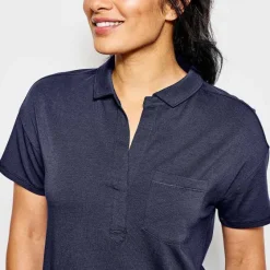 Orvis Shirts|Perfect Short-Sleeved Polo Shirt Dusty Blue