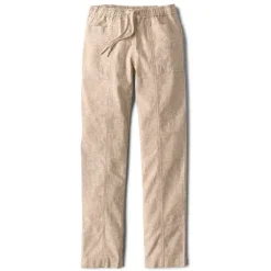 Orvis Pants|Performance Linen Ankle Pants Natural