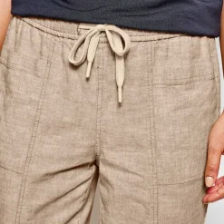 Orvis Pants|Performance Linen Ankle Pants Natural