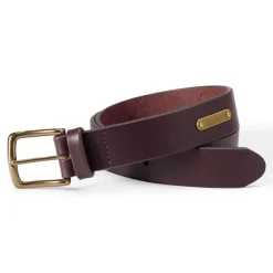 Orvis Belts|Personalized Leather Belt Brown