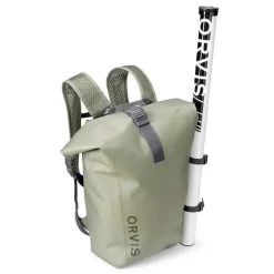 Orvis Travel|Pro Waterproof Roll Top Backpack 20L Cloudburst