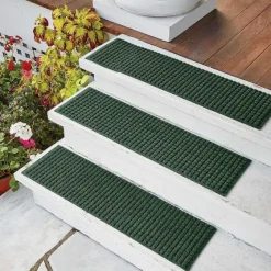 Orvis Water Trapper Mats|Recycled Water Trapper® Basketweave Stair Treads Camel