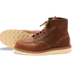 Orvis Boots|Red Wing 6" Classic Moc Rough & Tough Boots Copper