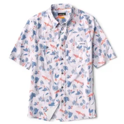 Orvis Shirts|River Guide 2.0 Western Print Short-Sleeved Shirt River Delta
