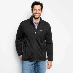 Orvis Jackets|R65 Sweater Fleece Jacket Black