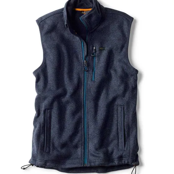 Orvis Vests|R65 Sweater Fleece Vest Ink