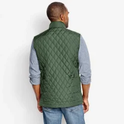 Orvis Jackets|Rt7 Quilted Vest Dark Pine