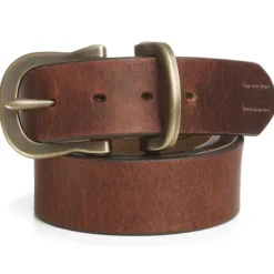 Orvis Belts|Saddle-Leather Jeans Belt Brown