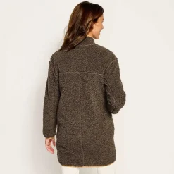 Orvis Fleece|Sherpa Cozy Cocoon Coat Peat