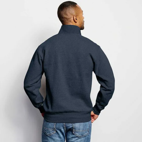 Orvis Sweatshirts|Signature Quarter-Zip Sweatshirt Dark Navy