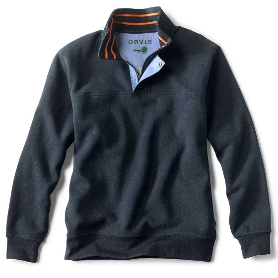 Orvis Sweatshirts|Signature Quarter-Zip Sweatshirt Dark Navy