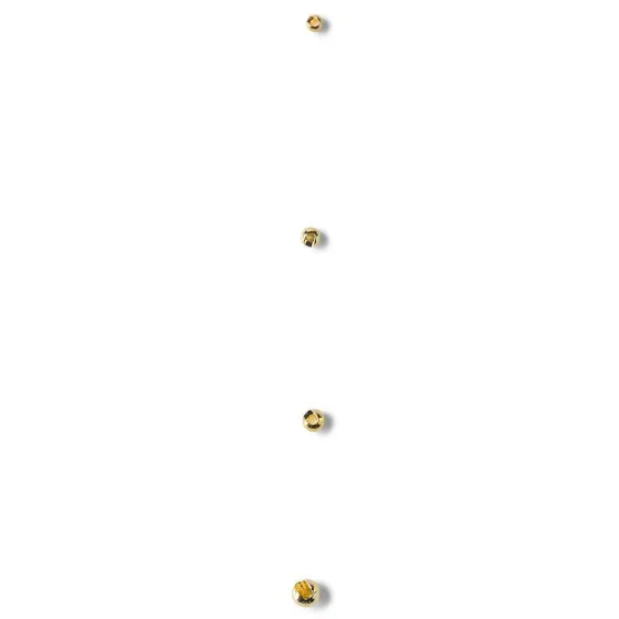 Orvis Materials|Slotted Tungsten Beads Gold
