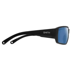 Orvis Sunglasses|Smith Hookset Sunglasses Matte Black Polarchromic Glass Blue Mirror