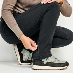 Orvis Pants|Softshell Natural Fit Straight-Leg Pants Black