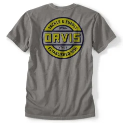 Orvis Shirts|Tackle And Supply Badge T-Shirt Titanium