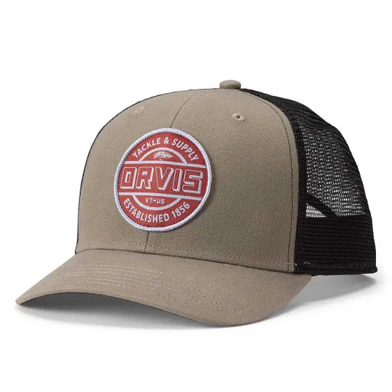 Orvis Hats|Tackle & Supply Trucker Hat Olive