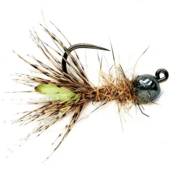 Orvis Nymphs|Tactical Peeping Caddis Th Jig Green