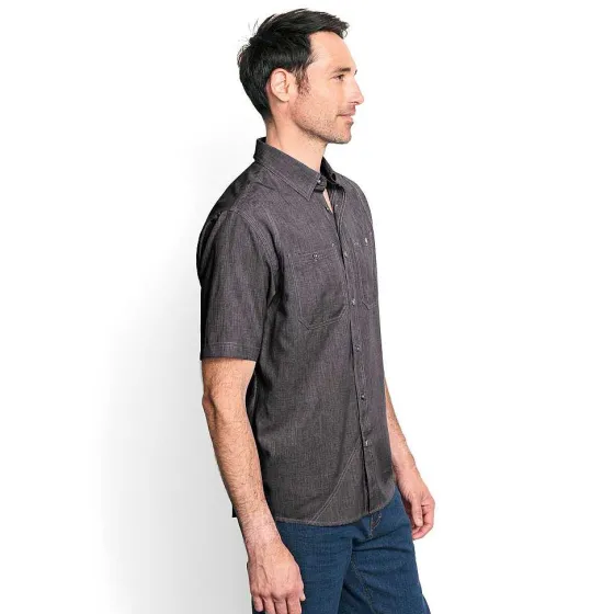 Orvis Shirts|Tech Chambray Short-Sleeved Work Shirt Black