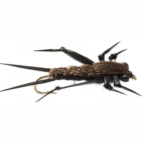 Orvis Nymphs|Ted'S Black Stone