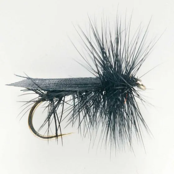 Orvis Dry Flies|Tent Wing Black Caddis