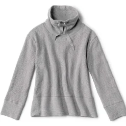 Orvis Sweatshirts|Textured Cowl Sweatshirt Heathered Titanium