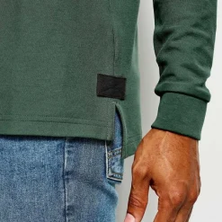 Orvis Shirts|The Signature Long-Sleeved Polo Dark Pine