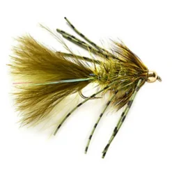 Orvis Streamer Flies|Th Rubber-Legged Bugger Green