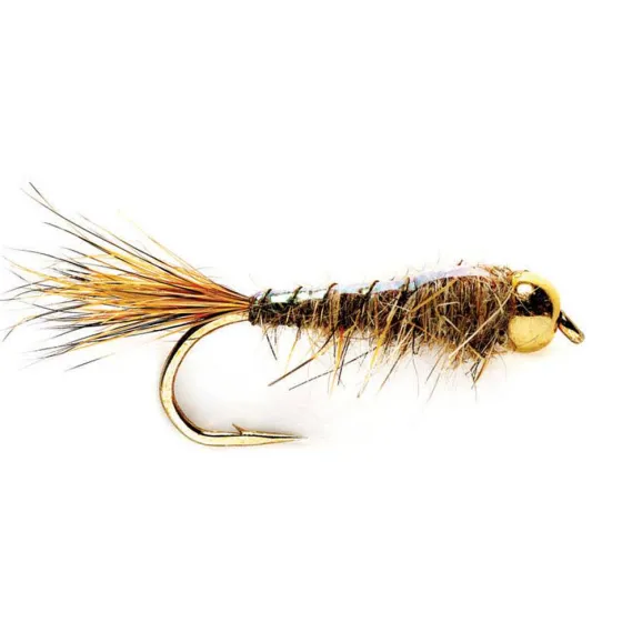 Orvis Nymphs|Tunghead Hare'S Ear Flashback Natural