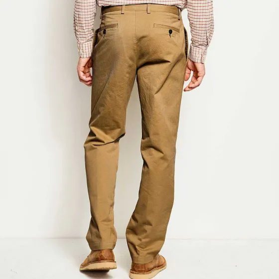Orvis Pants|Ultimate Khakis Pleated Front Pants Field Khaki