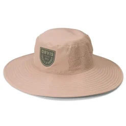 Orvis Hats|Wide-Brim Performance Sun Hat Desert Khaki