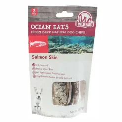 Orvis Treats|Wild Eats: Salmon Skin Dog Chews