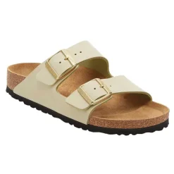 Orvis Sandals|Women'S Birkenstock® Arizona Soft Footbed Ecru Nubuck Ecru C-D