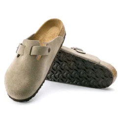 Orvis Sandals|Women'S Birkenstock® Boston Soft Footbed Clogs Taupe C-D