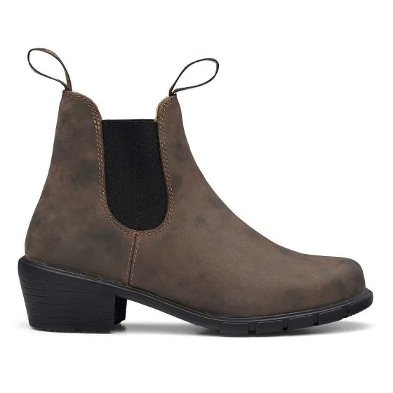 Orvis Boots|Women'S Blundstone® 1677 Heeled Boots Rustic Brown