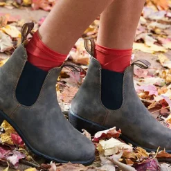 Orvis Boots|Women'S Blundstone® 1677 Heeled Boots Rustic Brown