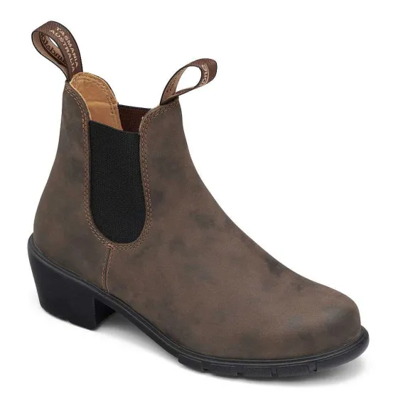 Orvis Boots|Women'S Blundstone® 1677 Heeled Boots Rustic Brown