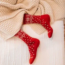 Orvis Socks|Women'S Darn Tough® Shetland Crew Socks Cranberry