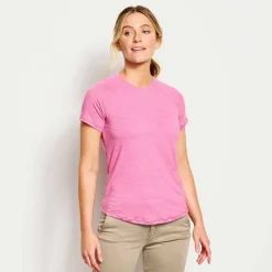 Orvis Shirts|Women'S Dricast Short-Sleeved Tee Punch