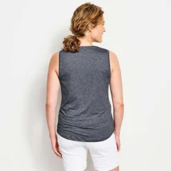 Orvis Shirts|Women'S Dricast Tank True Navy