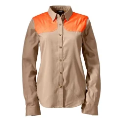 Orvis Shirts|Women'S Midweight Shooting Shirt Sand/Blaze