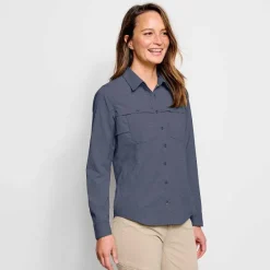 Orvis Shirts|Women'S Open Air Caster Long-Sleeved Shirt Carbon