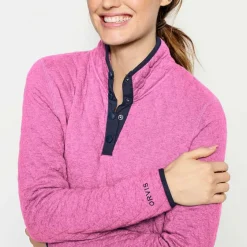 Orvis Sweatshirts|Women'S Outdoor Quilted Snap Sweatshirt Punch