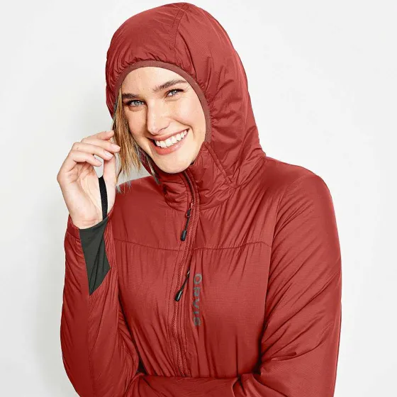 Orvis Jackets|Women'S Pro Insulated Hoodie Mineral Blue