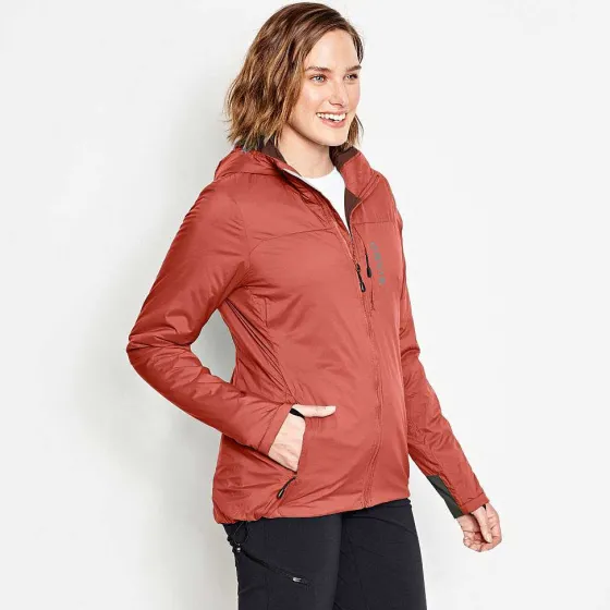 Orvis Jackets|Women'S Pro Insulated Hoodie Mineral Blue