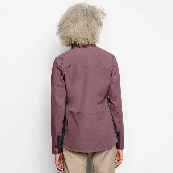 Orvis Jackets|Women'S Pro Lt Softshell Pullover Huckleberry